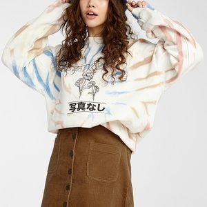 Twik by Simons Camel Corduroy Mini Skirt Size Medium